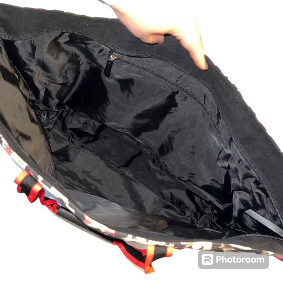 Victorias Secret Womens Large Bag Travel Weekend Leopard Cheetah Animal Print - Picture 16 of 16